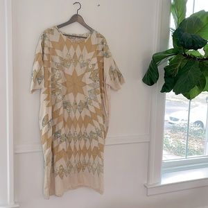 Magnolia Pearl Patchwork Quilt midi dress OS fits all